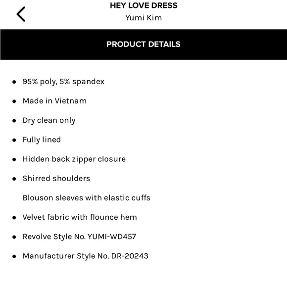 Yumi Kim; Hey Love Fuchsia Velvet Dress. Worn Once. Size Medium - Picture 4 of 5